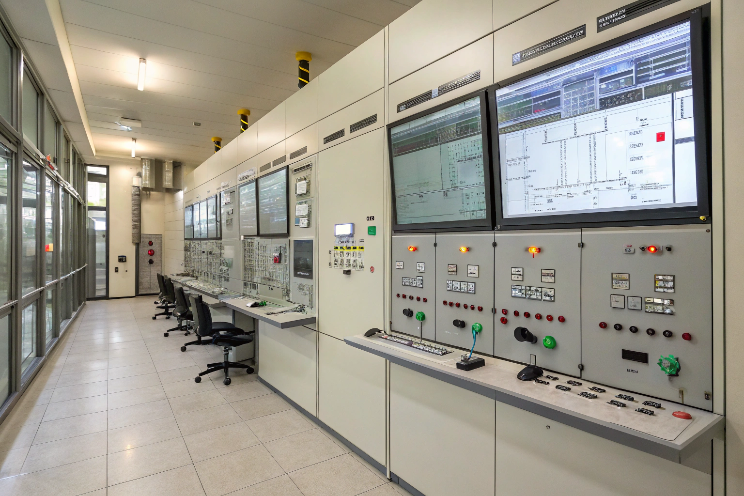 a photorealistic industrial automation and control