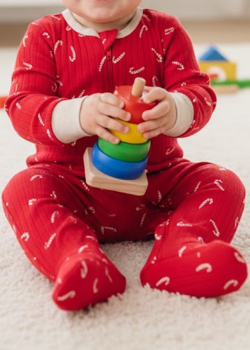 Gerber baby-girls Baby Christmas Dress