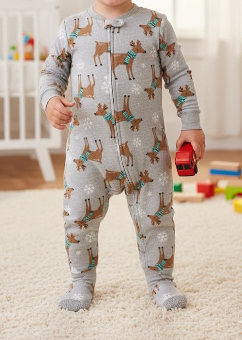 Simple Joys by Carter's Kids' Holiday Loose christmas dress for boy