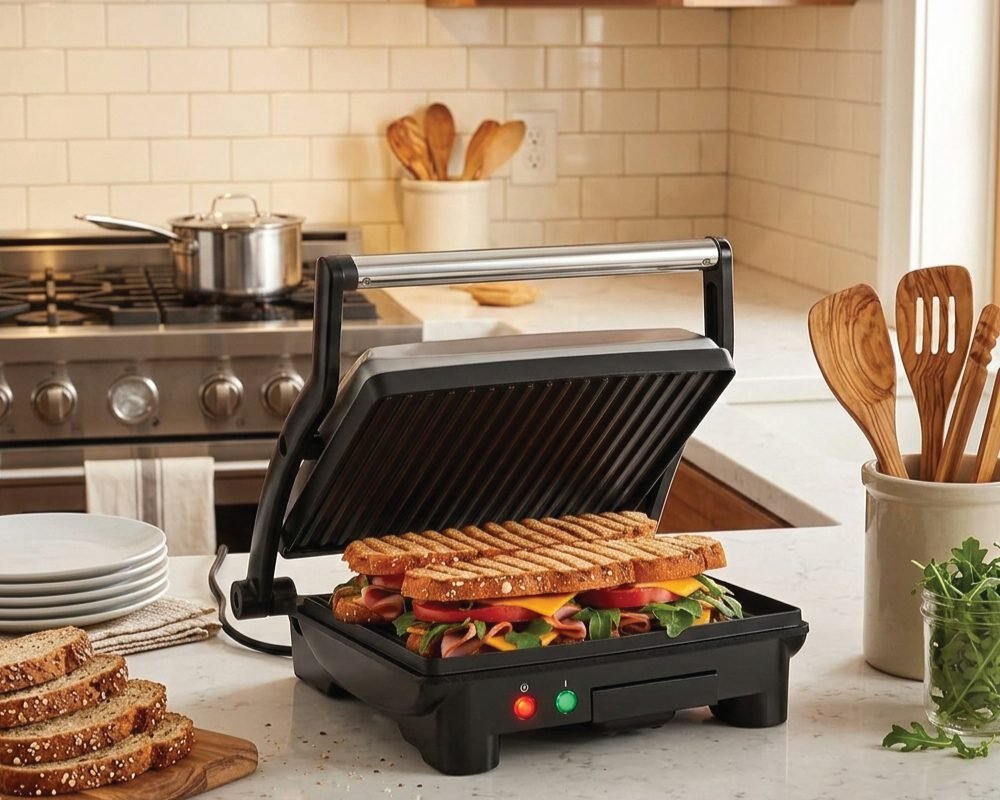 Grill and Gourmet Sandwich Maker
