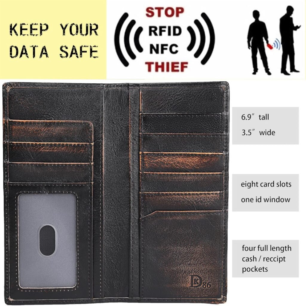 Premium USA Flag Long Wallet for Men 