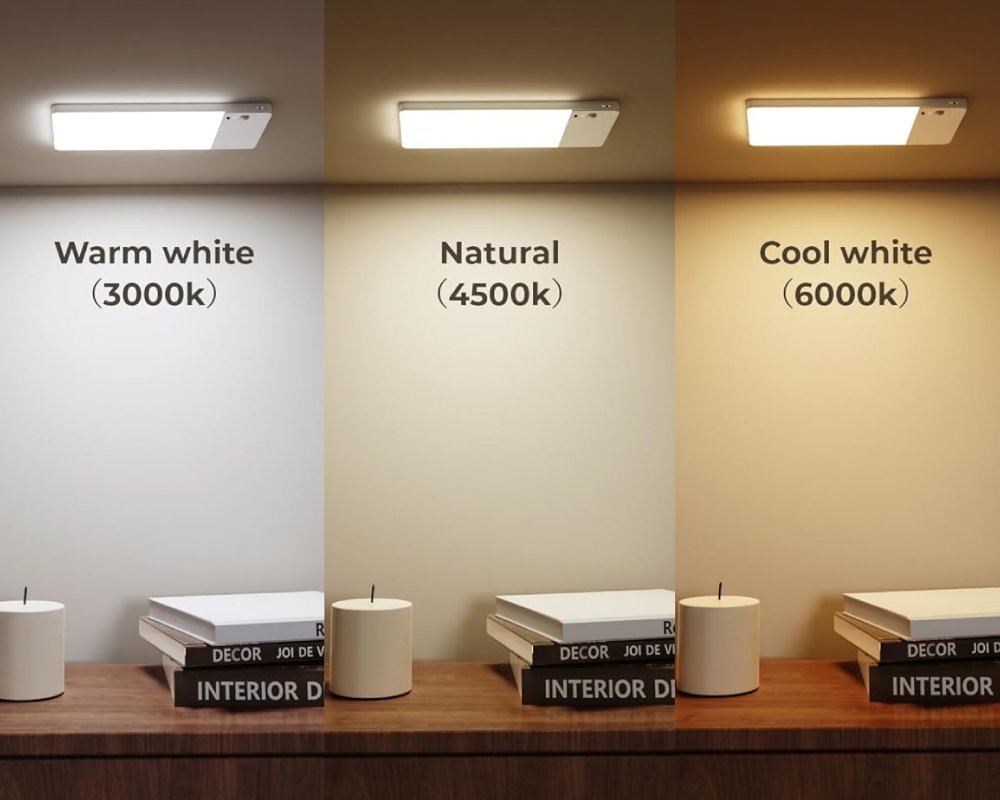  Rechargeable Motion Sensor Ceiling Light Upgraded