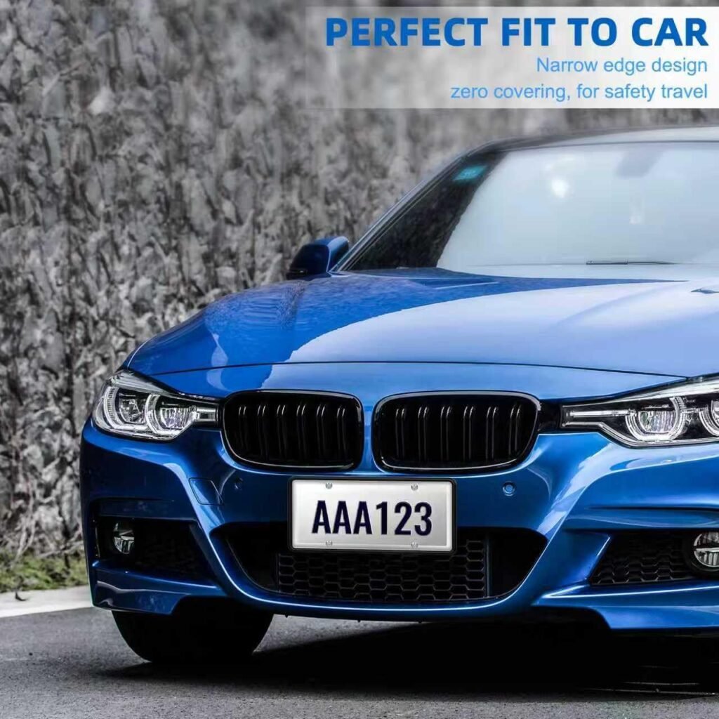 Silicone Plate Frame for Car