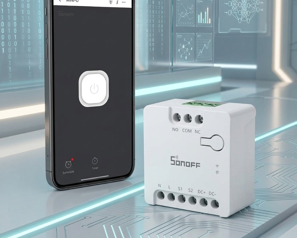 smart switch with Matter for home automation