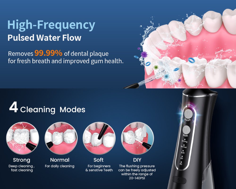 Water Flosser for Teeth Cleaning