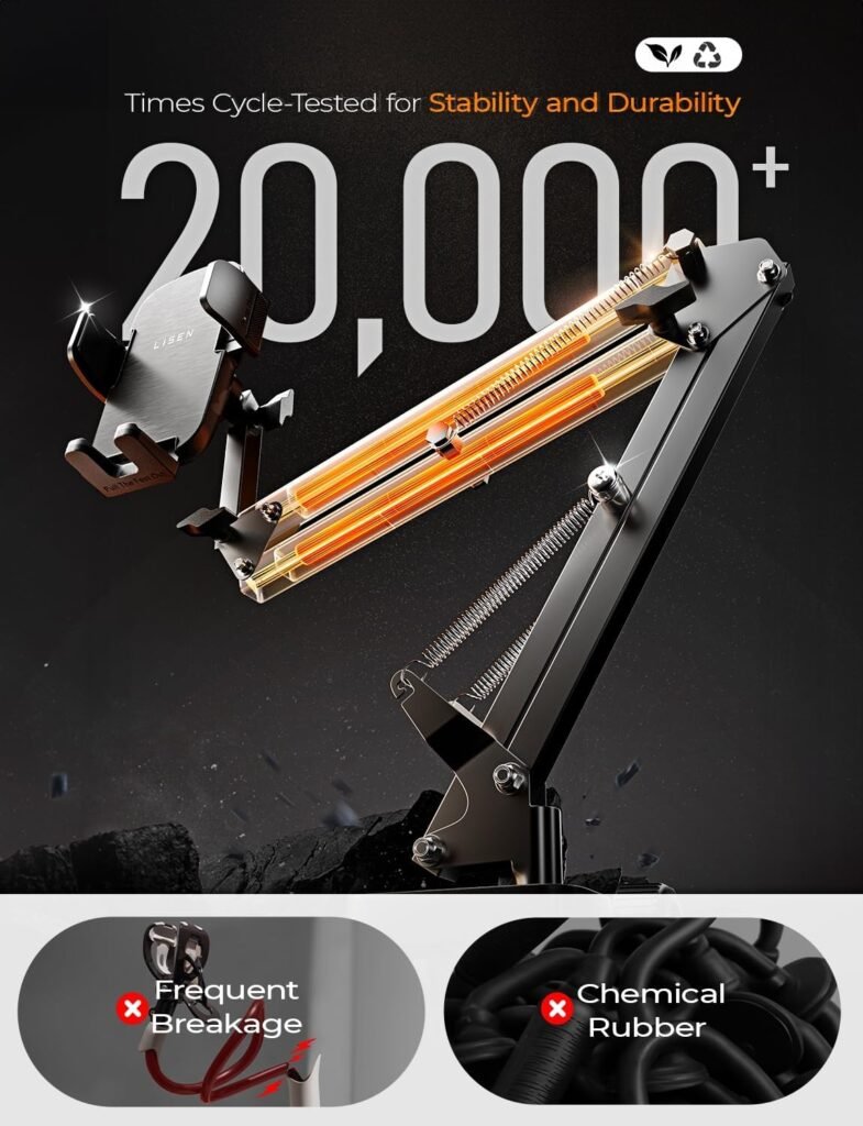 Phone Holder for Bed Desk