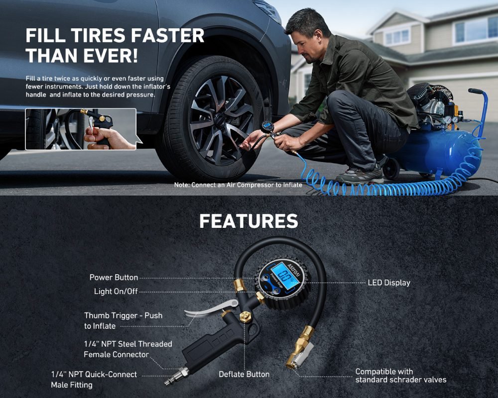 Digital Tire Pressure Gauge