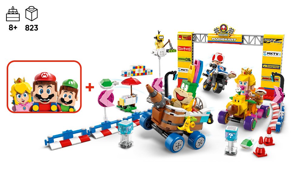 Super Mario Toy Set for Kids