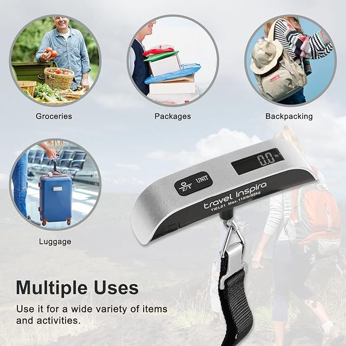 Portable Digital Hanging Baggage Scale