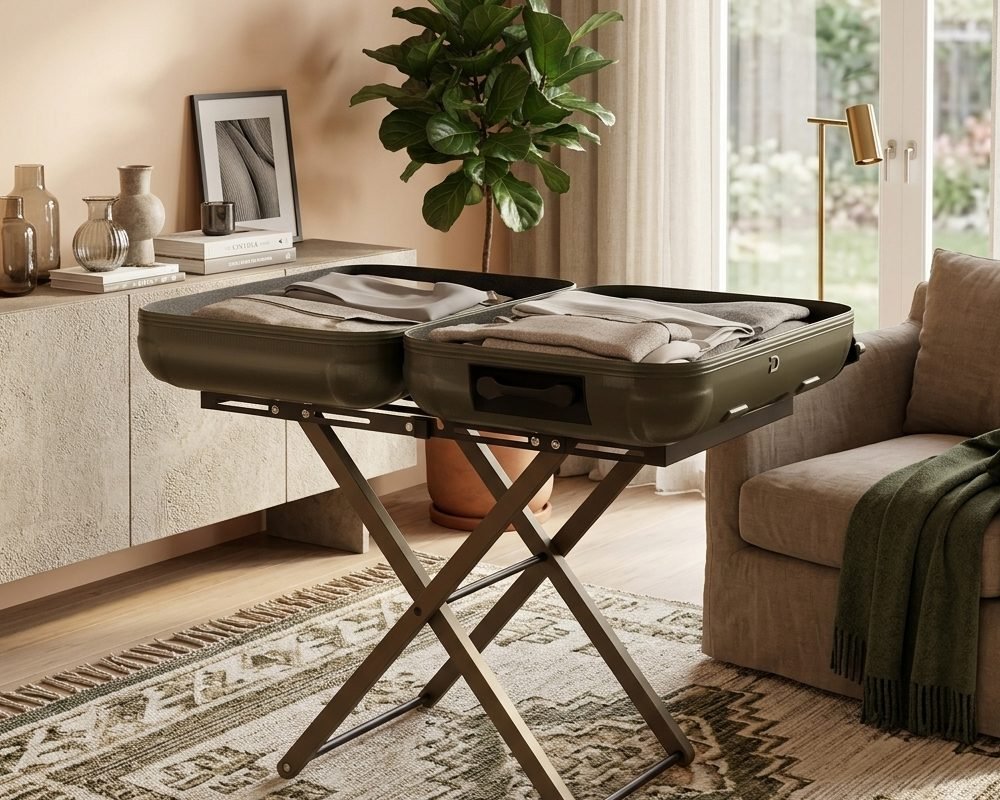 Foldable Luxury Expandable Luggage Rack