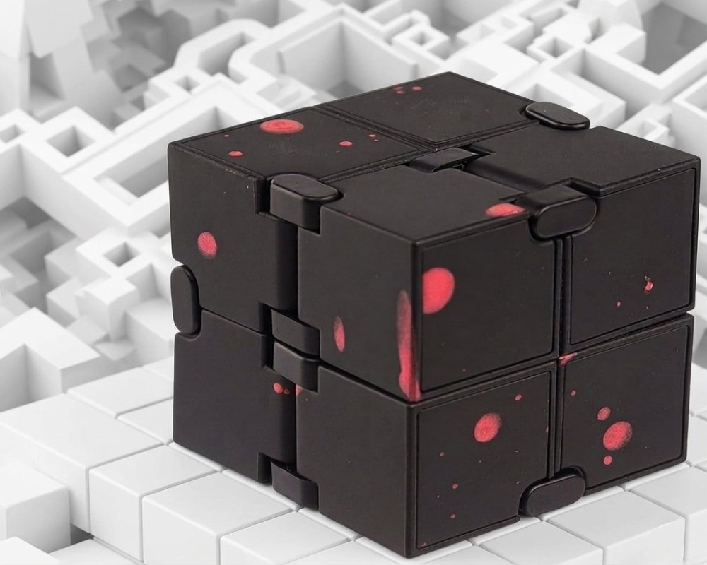 Metal Never Ending Infinity Cube