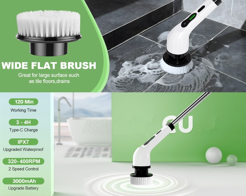 Electric Spin Scrubber