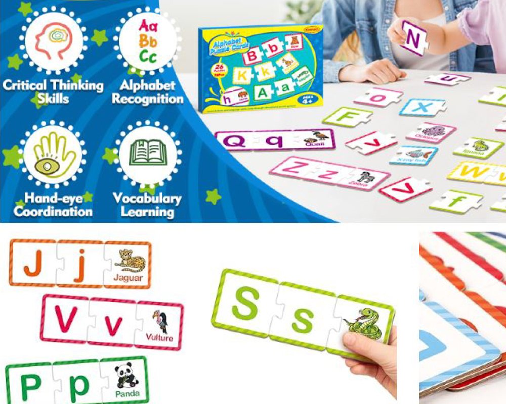 Alphabet Puzzle Cards