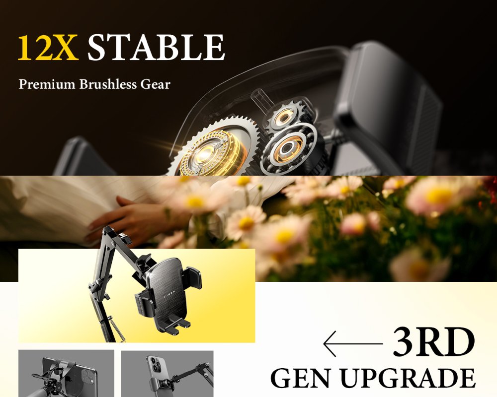 Phone Holder for Bed Desk