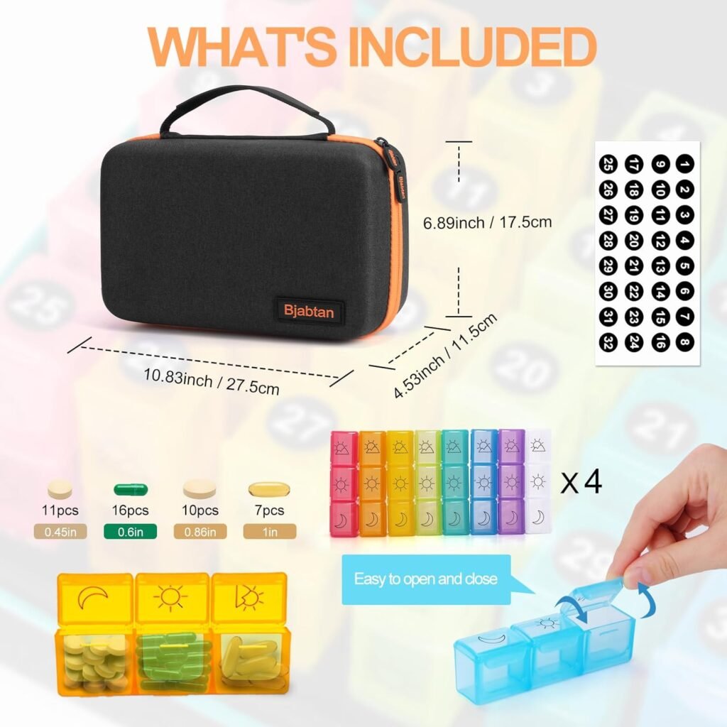 Monthly Medicine Organizer