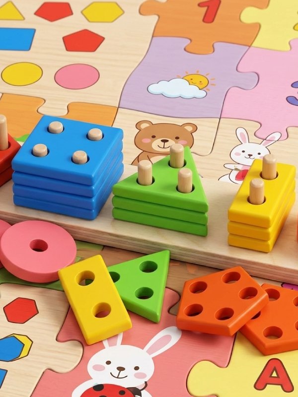Kids Learning Puzzles Shape Sorter Toy
