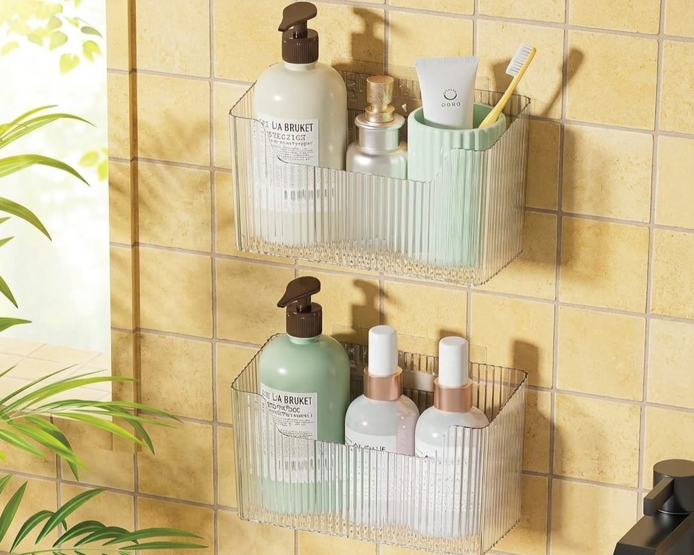 Stackable Clear Plastic Storage Organizer