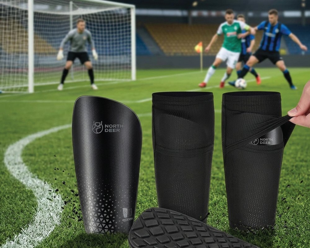 Soccer Shin Guards for Kids and Adults