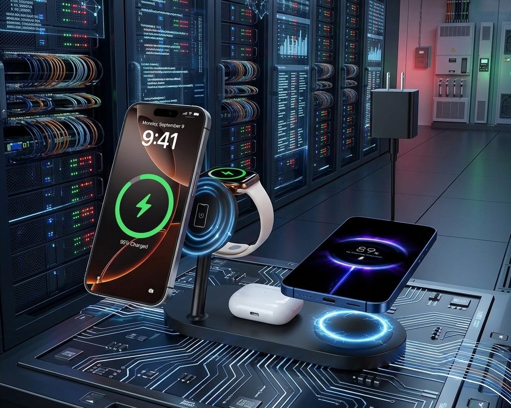 Dual Phone Wireless Charger