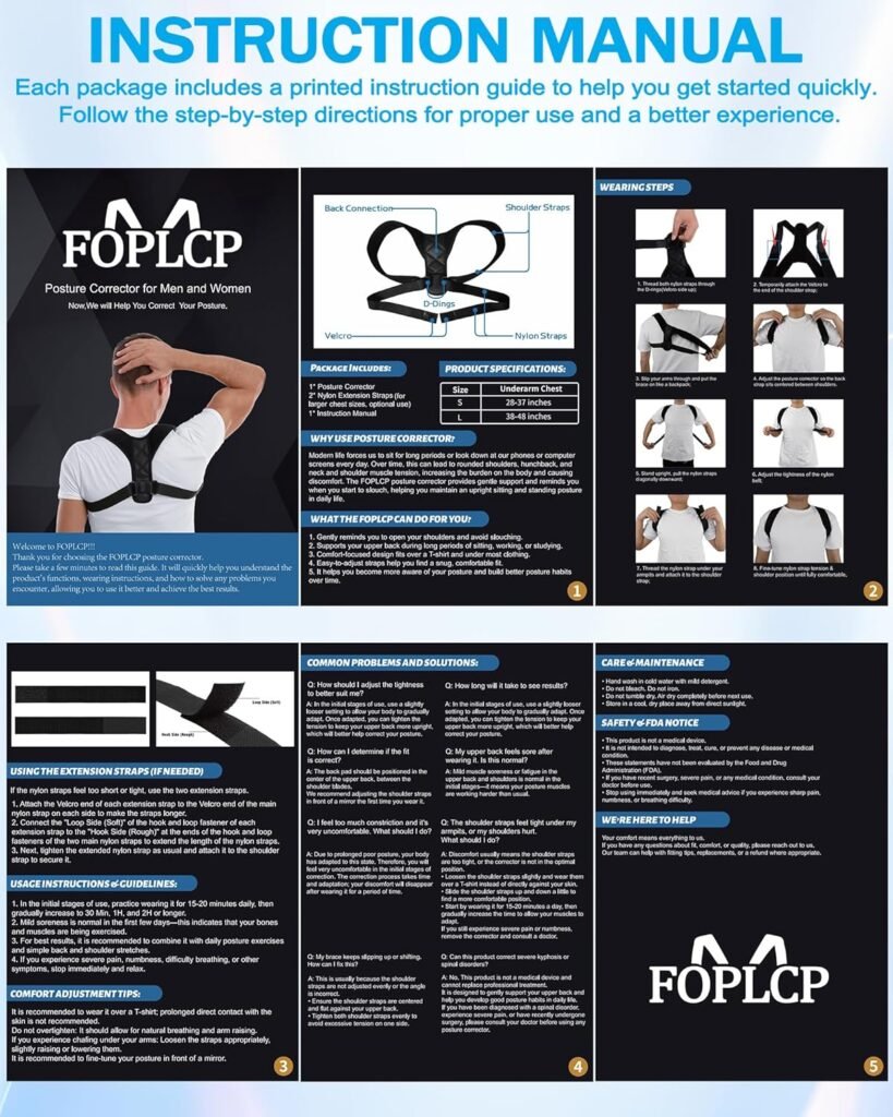 Posture Corrector for Men and Women