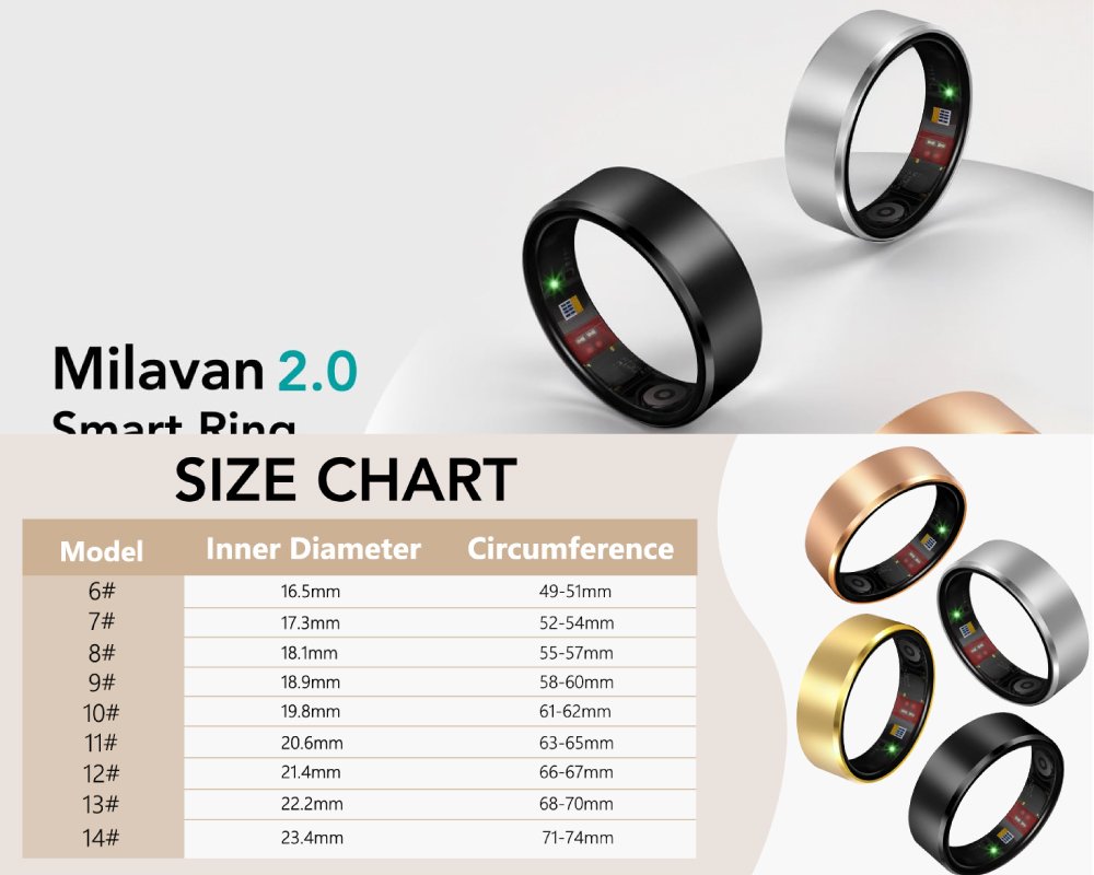 smart Health Ring 