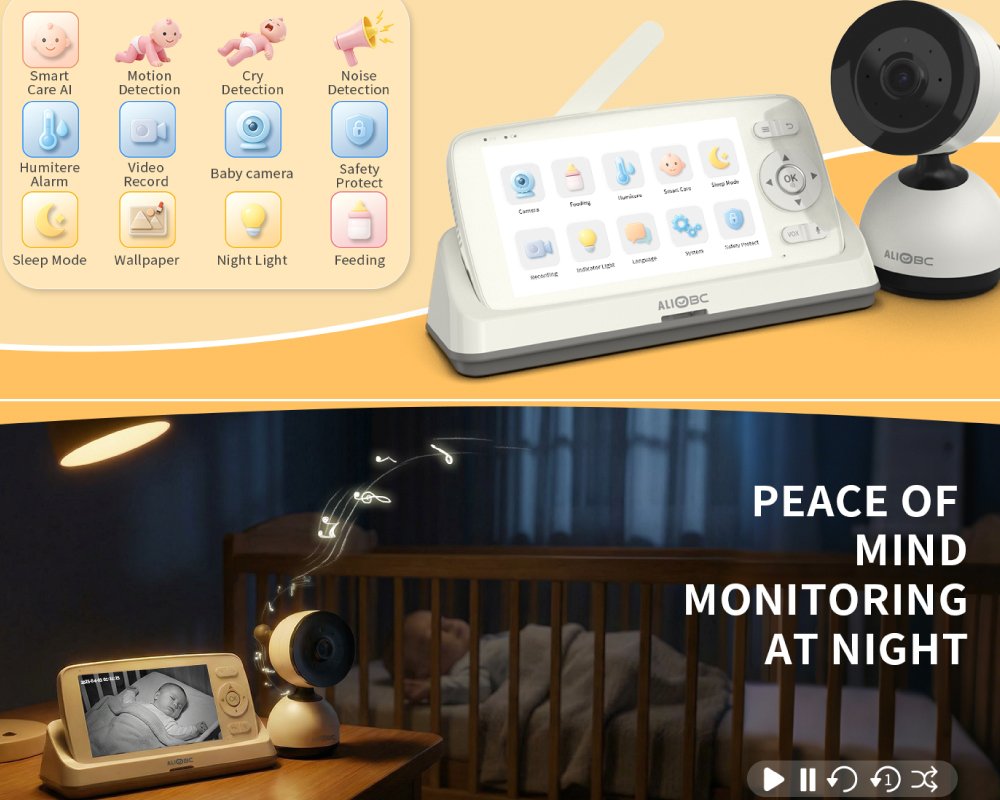 Smart Baby Monitor with Camera