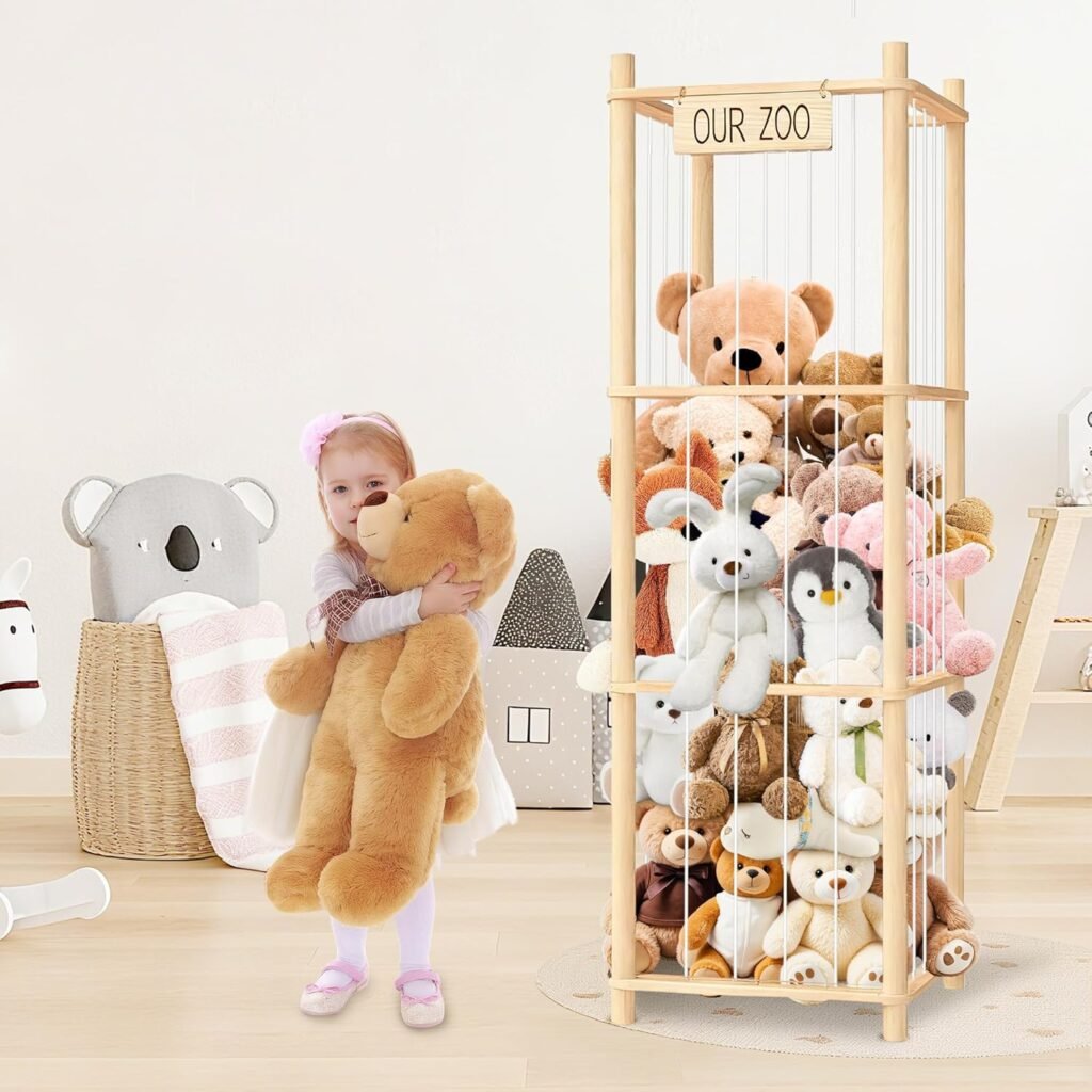large plush toy storage organizer