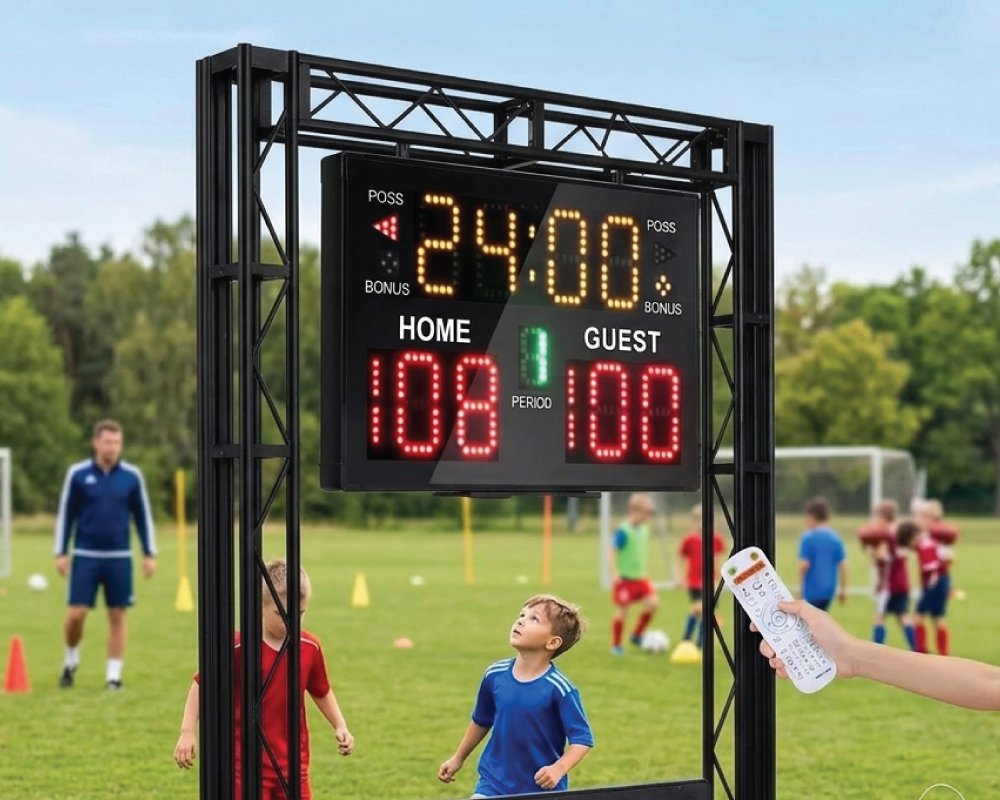 Portable Digital Scoreboard for Sports & Training