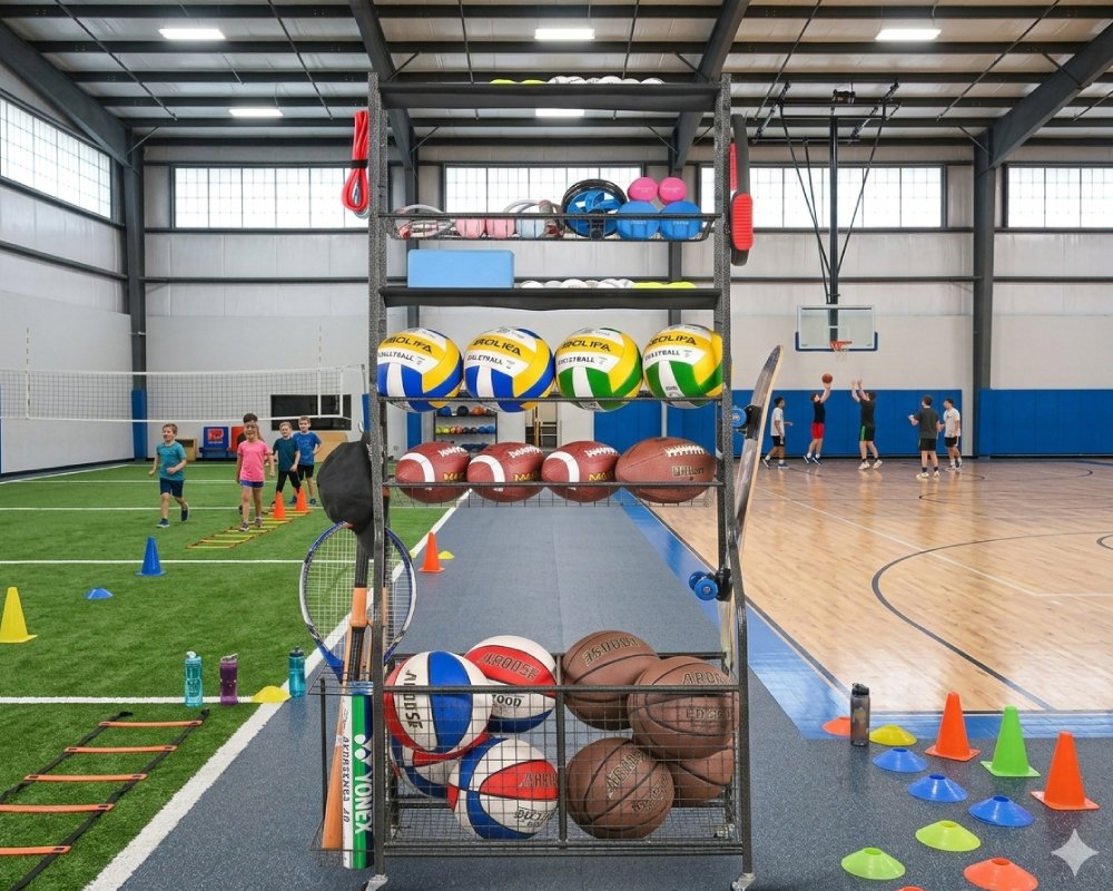 Garage Ball Storage for Sports
