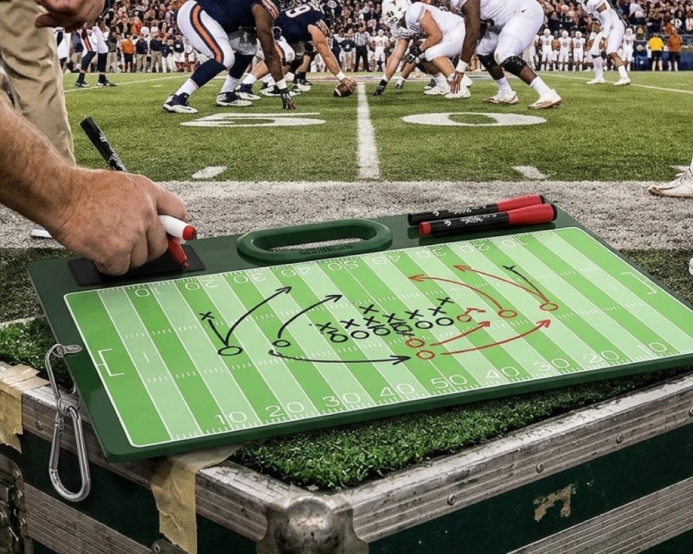 Football Dry Erase Board for Coaches