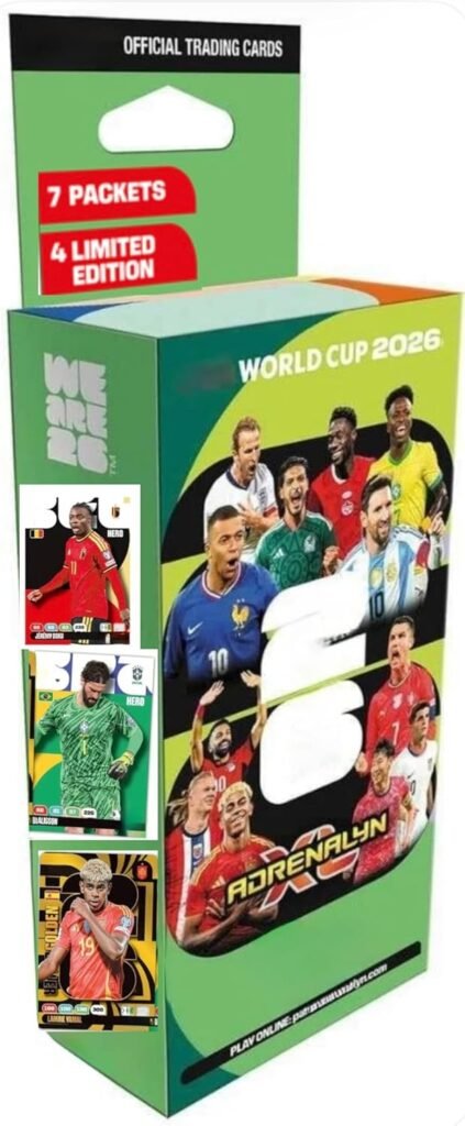 Adrenalyn XL Panini World Cup 2026 Soccer Cards Adrenalyn XL Multiset
